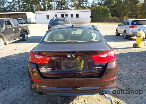 2014 Kia Optima Ex из США, поврежденный, VIN 5XXGN4A71EG266121